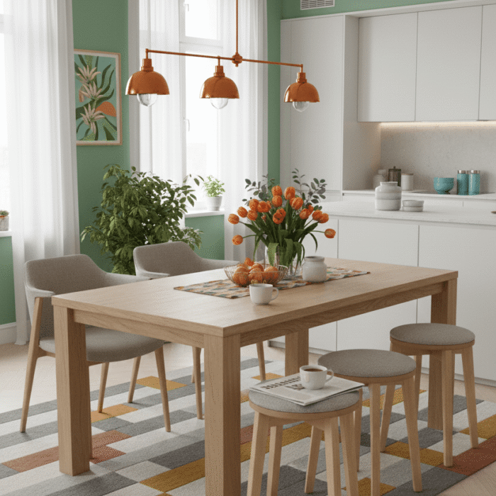 taboret tapicerowany