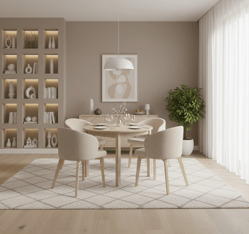 flavio 5 krzesło tapicerowane nogi dąb sonoma/ krótki termin realizacji