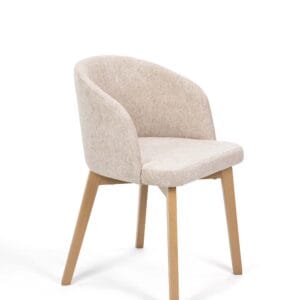 Flavio 2 krzesło tapicerowane nogi dąb artisan/ Krótki termin realizacji