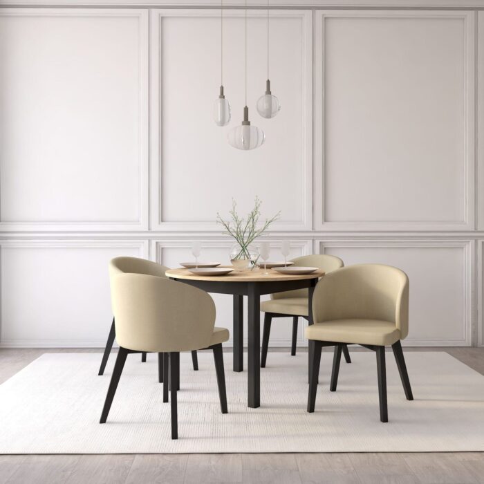 21 portland taupe-czarny